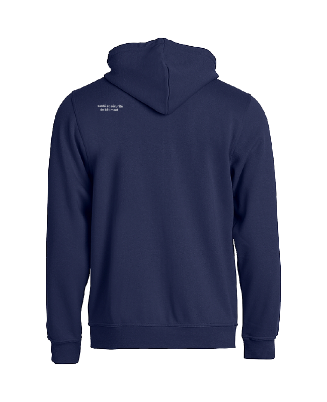 GLOBATECH - MQK00109 - Veste molleton à capuchon unisexe - BR. 13122 (AVG) + BR. 13127 (OG)