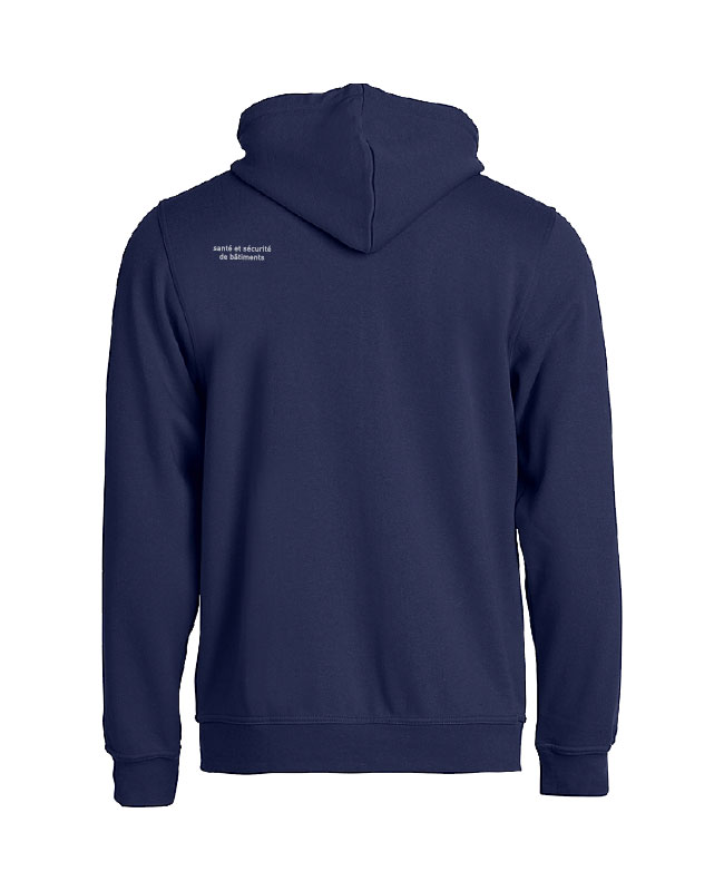 GLOBATECH - MQK00109 - Veste molleton à capuchon unisexe - BR. 13122 (AVG) + BR. 13127 (OG)