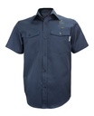 GLOBATECH - 650 L.S. Unisex Work Shirt (NAVY) - 13122 (AVG) + 13127 (NUQUE)