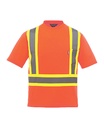 GLOBATECH - S05960 Unisex High Visibility Safety T-shirt - DTF-055 (BDC)