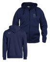 GLOBATECH - MQK00109 - Veste molleton à capuchon unisexe - BR. 13122 (AVG) + BR. 13127 (OG)