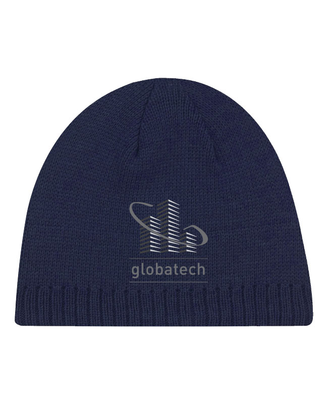 GLOBATECH - 1L094M tuque (MARINE/MARINE) - 13122-4 (AV) + 13127 (DOS)