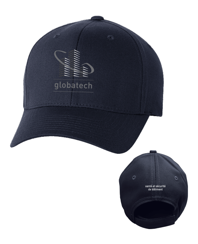 GLOBATECH - U432 casquette - BRC. 13122-2 (AV) - BRC. 13127-2 (DOS)