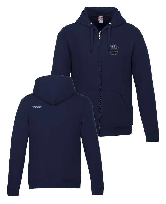 L00555 Unisex Full-Zip Hoodie